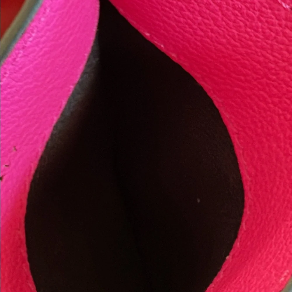 Authentic Versace Pink Medusa Key Card Holder